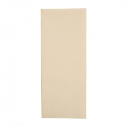 Fiesta Recyclebaar Premium Tablin Dinerservet Crème 48x40cm Airlaid Pocket Fold (400 stuks)