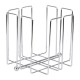 Olympia Servethouder 190 x 190mm - RVS Zilver