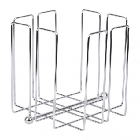 Olympia Servethouder 190 x 190mm - RVS Zilver