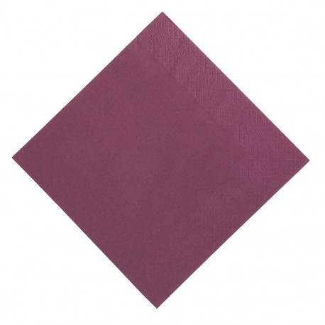 Duni diner servet 40x40cm paars – 3-laags papier (1000 stuks)