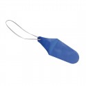 Blauwe vingerbeschermer met polsband (12 stuks) - Aero Vingercondooms