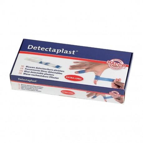Detectaplast Waterdichte Pleister Blauw 18 x 2 cm - 100 Stuks