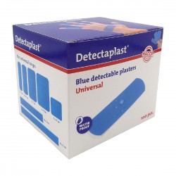 Detectaplast Waterdichte Pleister 25x72mm - Blauw - 100 stuks