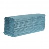 Jantex C-gevouwen handdoeken 1-laags blauw – 2850 vellen (12 stuks)