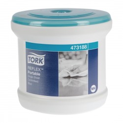 Tork Reflex Draagbare Handdoekrol Dispenser – Wit Kunststof