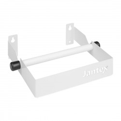 Jantex Open Centre Feed Roldispenser – Handdoekdispenser Zilver Gepoedercoat Staal