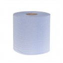Jantex blauwe centrefeedrollen 1-laags 285 m – set van 6 stuks