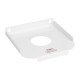 Nisbets Essentials toiletroldispenser rood - gepoedercoat staal voor centrefeed rollen tot 190mm