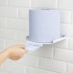 Nisbets Essentials toiletroldispenser rood - gepoedercoat staal voor centrefeed rollen tot 190mm
