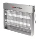 Eazyzap LED insectenverdelger 8W geborsteld RVS