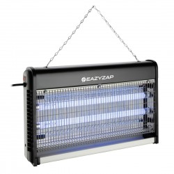 Eazyzap energiezuinige LED vliegenlamp 100m² – Zwart