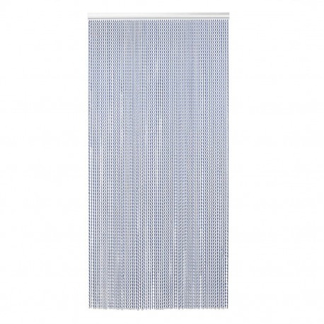 EazyZap Kettinggordijn Vliegengordijn Blauw – Aluminium Deurgordijn 195x90 cm