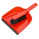 Jantex Stoffer & Blik Set Rood - Kunststof 226mm