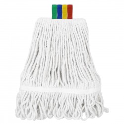 Jantex Connect brede Kentucky katoenen mopkop 400g – wit
