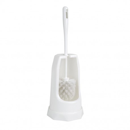 Jantex ronde toiletborstel & houder – Wit