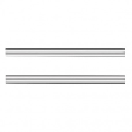 Jantex metalen buis (2 stuks) – zilveren accessoire voor JA871