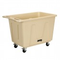Jantex Wasgoedmand met Wielen 350L – Beige Polypropyleen