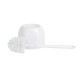 Nisbets Essentials Ronde Toiletborstel & Houder – Wit