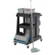 Numatic Eco-Matic Schoonmaakwagen EM-1TM – Compacte Schoonmaakwagen in Zwart