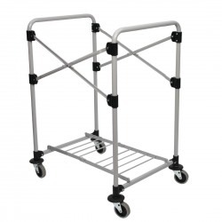 Rubbermaid X-Frame Huishoudwagen 150L – Inklapbare Schoonmaakwagen