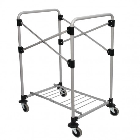 Rubbermaid X-Frame Huishoudwagen 150L – Inklapbare Schoonmaakwagen