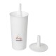 Jantex toiletborstel met kunststof houder – wit
