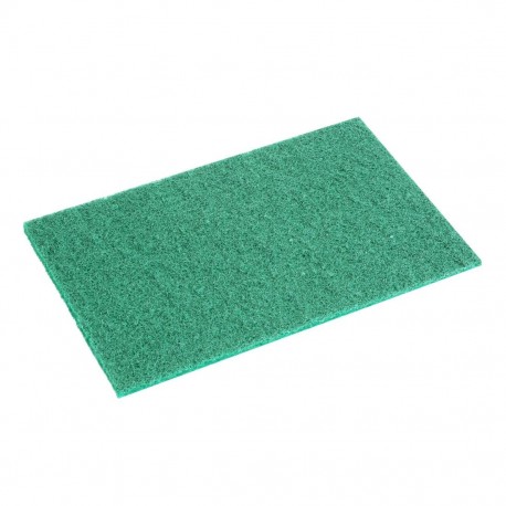 Jantex Groene Schuursponsjes van Gerecycled Polyester - Set van 10