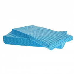 Jantex Solonet non-woven schoonmaakdoekjes blauw 58x33cm (50 stuks)