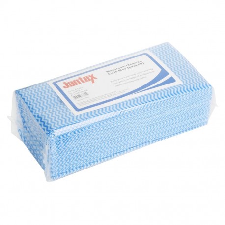 Jantex Schoonmaakdoek voor de Badkamer Blauw (50 stuks)