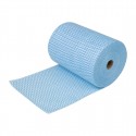 Nisbets Essentials niet geweven doek blauw – rol met 300 vellen