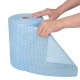 Nisbets Essentials niet geweven doek blauw – rol met 300 vellen
