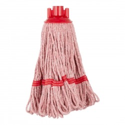 Jantex Dekdweilkop Rood Streep 200g – Mopkop Gerecycled Papier