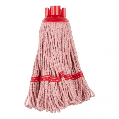 Jantex Dekdweilkop Rood Streep 200g – Mopkop Gerecycled Papier