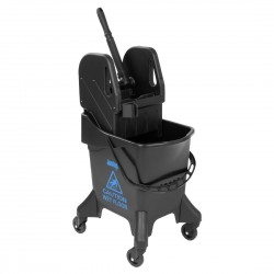 Jantex 20L hoge mopemmer met pers – blauw print