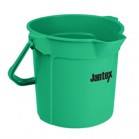 Jantex groene maatemmer met schenktuit 10L