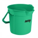 Jantex groene maatemmer met schenktuit 10L