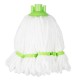 Jantex Microvezel Mophoofd met Groene Streep - 150g
