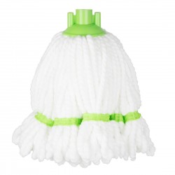 Jantex Microvezel Mophoofd met Groene Streep - 150g