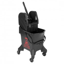 Jantex 20L hoge mopemmer met wringer – rode opdruk