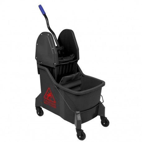Jantex Dweilemmer met Twee Compartimenten en Pers - Rood 30L