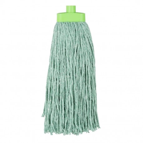 Jantex Kentucky Mopkop Groen 450g – Polyester Mop voor Professioneel Schoonmaken