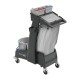 Numatic Compacte Reflo Multi-Matic Werkwagen MM4 – Schoonmaaktrolley Zwart