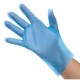 Nisbets Essentials poedervrije TPE handschoenen blauw M (200 stuks)
