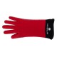Kitchen Craft MasterClass Siliconen Ovenhandschoen met Katoenen Binnenhoes - Rood