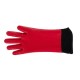 Kitchen Craft MasterClass Siliconen Ovenhandschoen met Katoenen Binnenhoes - Rood