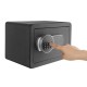 Bolero Standaard Hotelsafe Zwart 200x310x200mm – Stalen Kluis