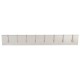 Louis Tellier Rekeninghouder Met 8 Veren 625mm - RVS Bonnenhouder Zilver