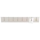Louis Tellier Rekeninghouder Met 8 Veren 625mm - RVS Bonnenhouder Zilver