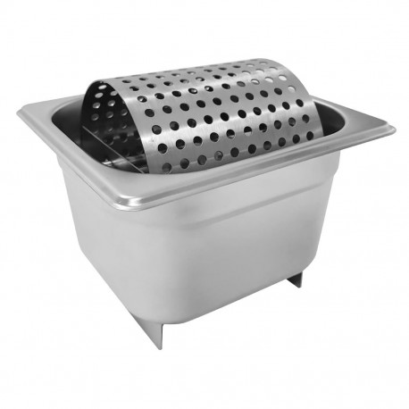 Vogue botterroller RVS 337mm – Zilver