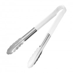 Hygiplas kleurcode serveertang wit 30cm – RVS keukengerei